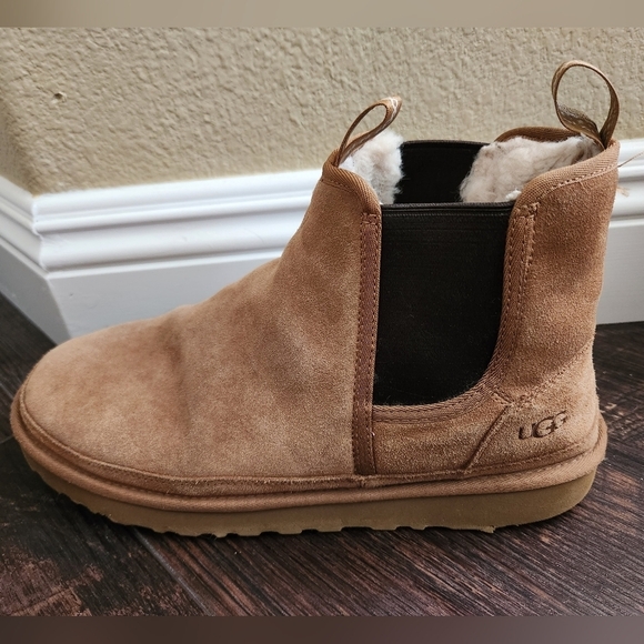 UGG Neumel Chelsea Men\'s Classic Boots Chestnut Brown Size 13 USED CONDITION main image 8